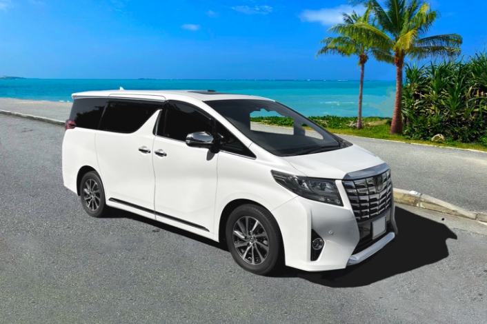 ☆OKIREN特別価格！！！☆那覇・豊見城市内無料送迎付き！☆アルファード3.5エグゼクティブ