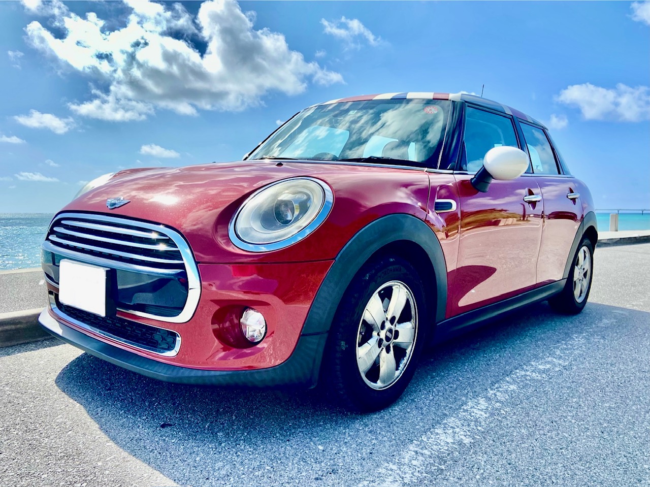 【MINI専門店】miniクーパー5ドア　車体色：指定不可（免責保障込み）★空港店舗間無料送迎付き★