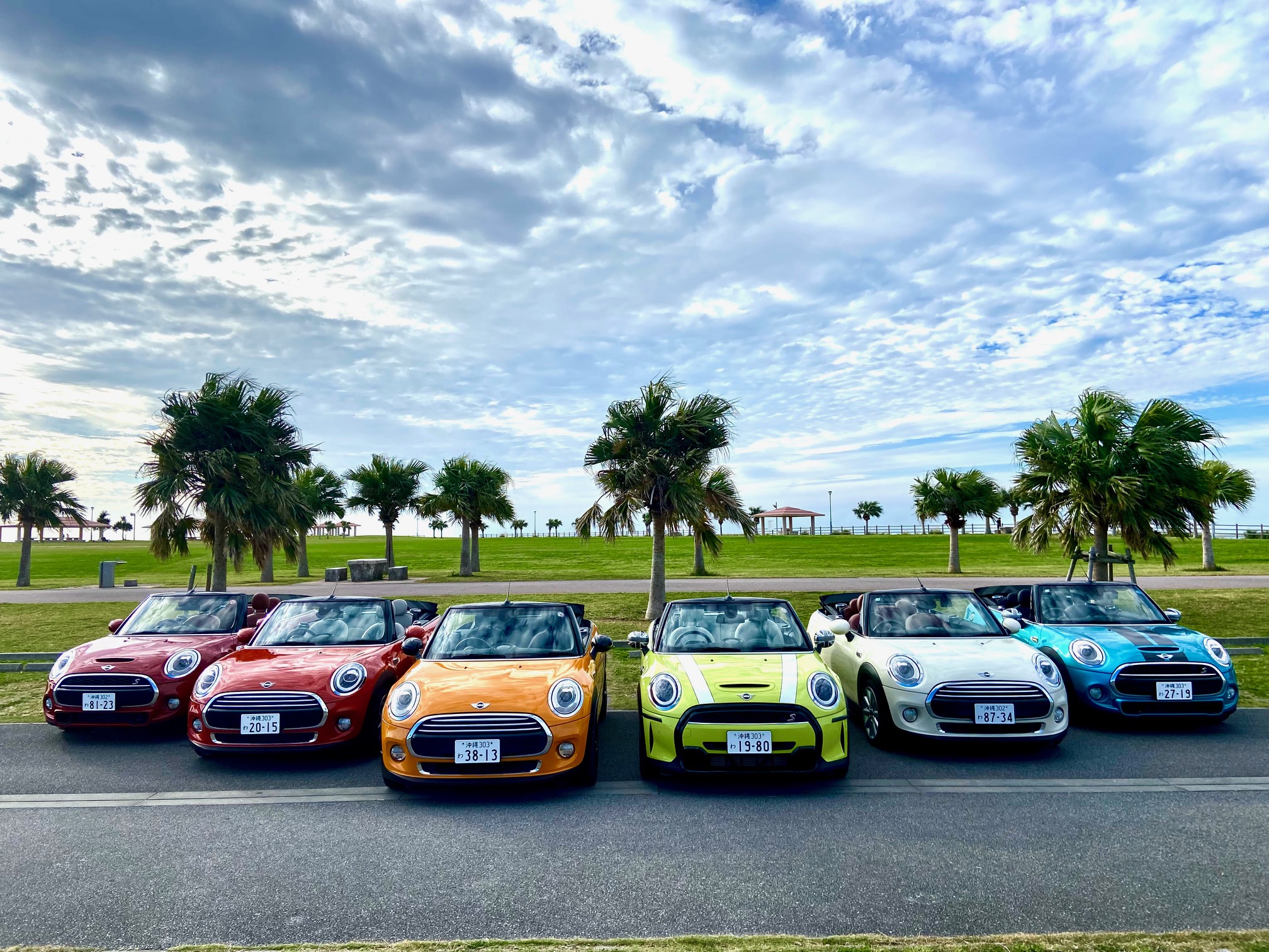 【MINI専門】miniコンバーチブル　車体色：指定不可（免責補償込み）　★空港店舗間無料送迎付き★