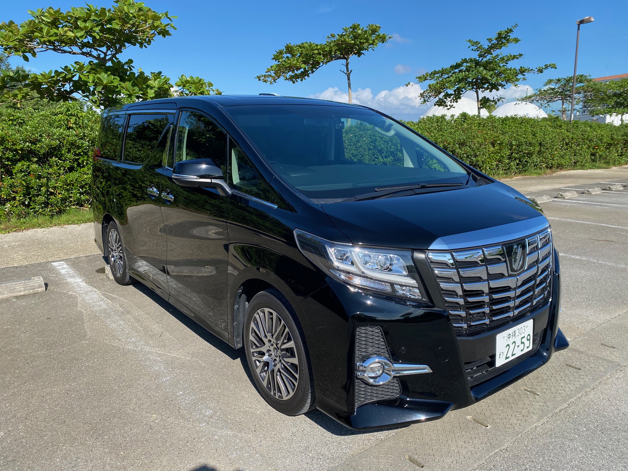 アルファード　7人乗り　JBLスピーカー　安心な免責補償込み！　交通費キャッシュバック（空港から）