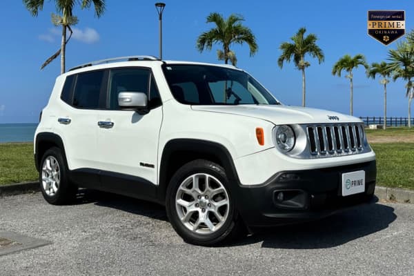 ⭐Googleレビュー評価4.8継続中！JEEP レネゲードWhiteカラー空港間無料送迎付！