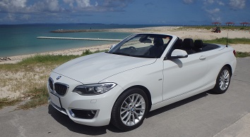 BMW２２０②■沖縄本島那覇支店　那覇空港・モノレール小禄駅■
