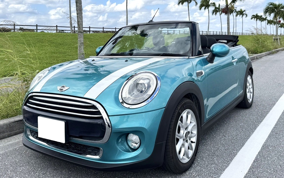 【空港送迎付き】ミニクーパー｜4人乗り｜沖縄でしか味わえないオープンカーお得で大人気のプラン！1-5