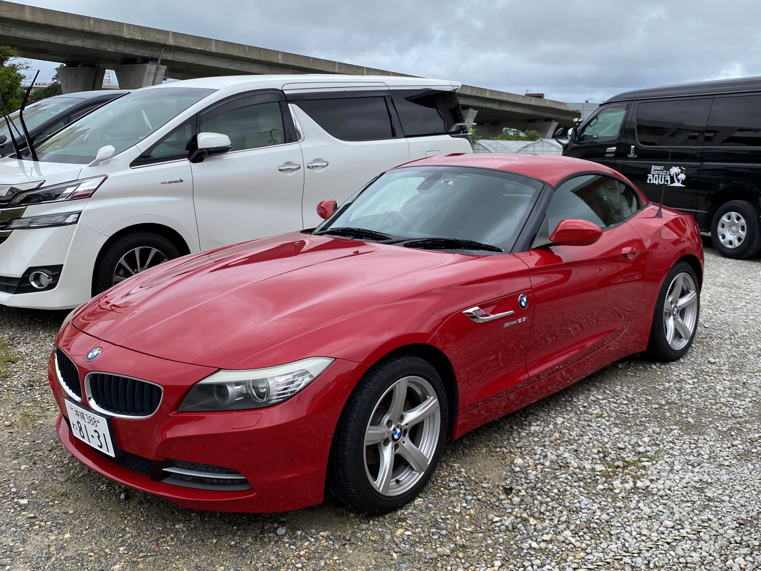 BMW Z4　オープンカー　2人乗り　１泊２日１８７００円　２泊目以降半額！