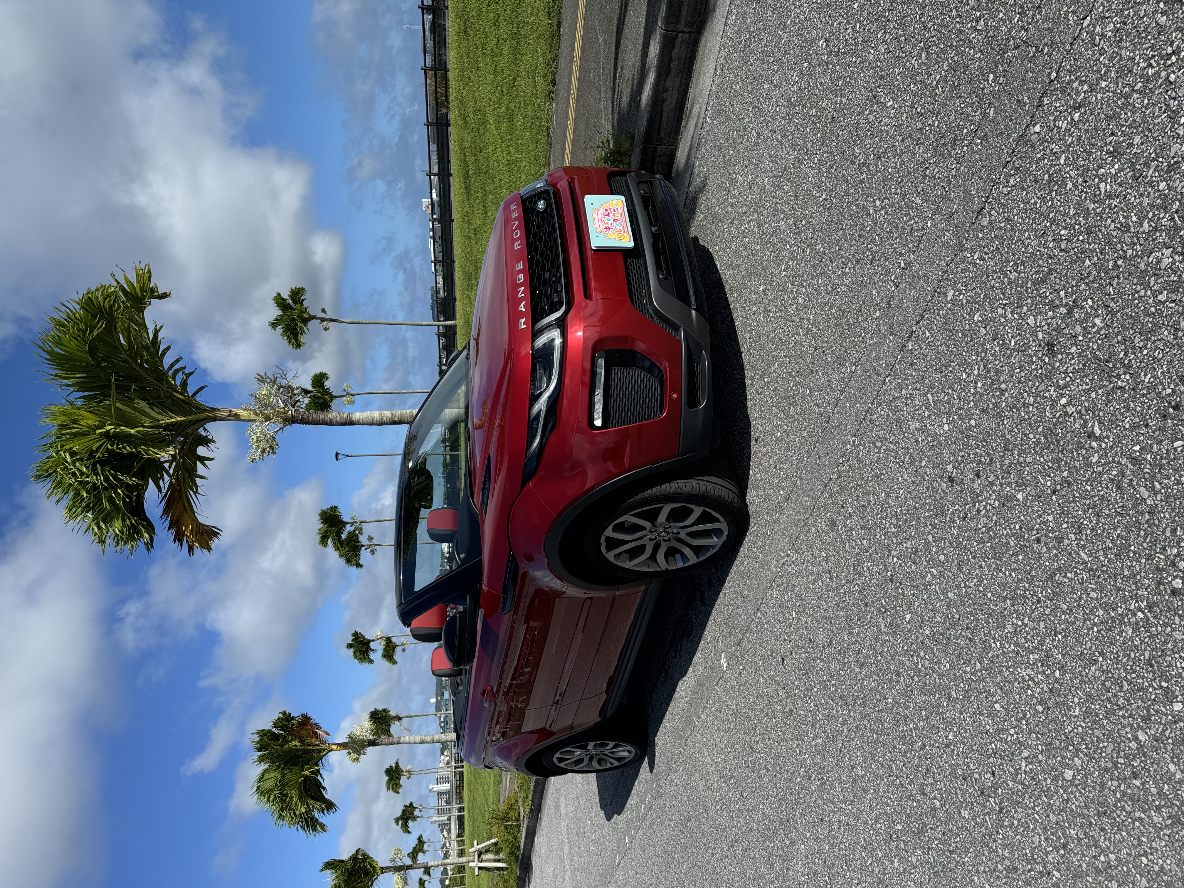 レンジローバーイヴォーク💕爽快感あふれる旅に最適